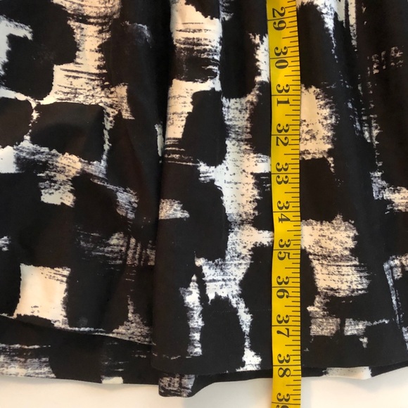 Calvin Klein X Back Fit Flare Black Pink Dress 10 - Picture 7 of 7